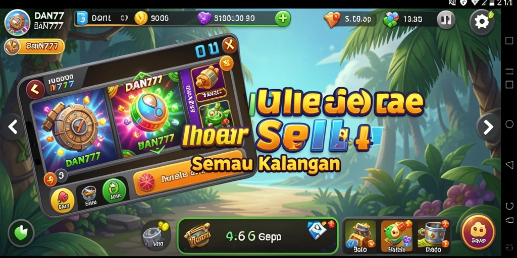 Tampilan gameplay <strong>DAN777</strong> yang menarik dan interaktif.