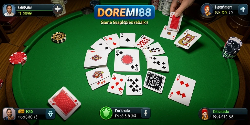 Tampilan gameplay seru DOREMI88 yang menantang dan menyenangkan.
