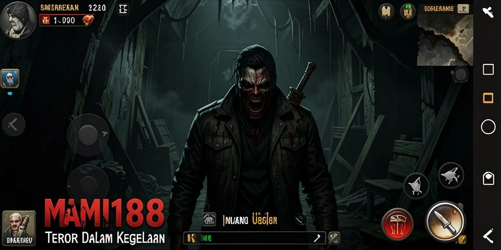 Gameplay menegangkan dengan suasana yang mencekam di MAMI188.