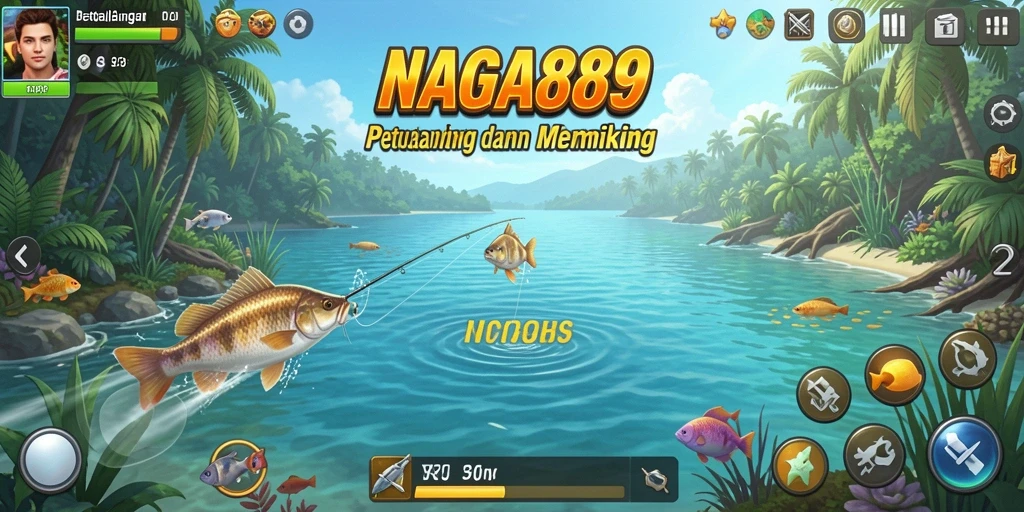 Tangkapan besar dalam game NAGA889 yang menampilkan gameplay seru.