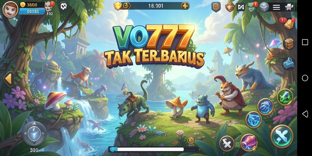 Tampilan gameplay VO777 yang menakjubkan saat menjelajahi dunia petualangan.